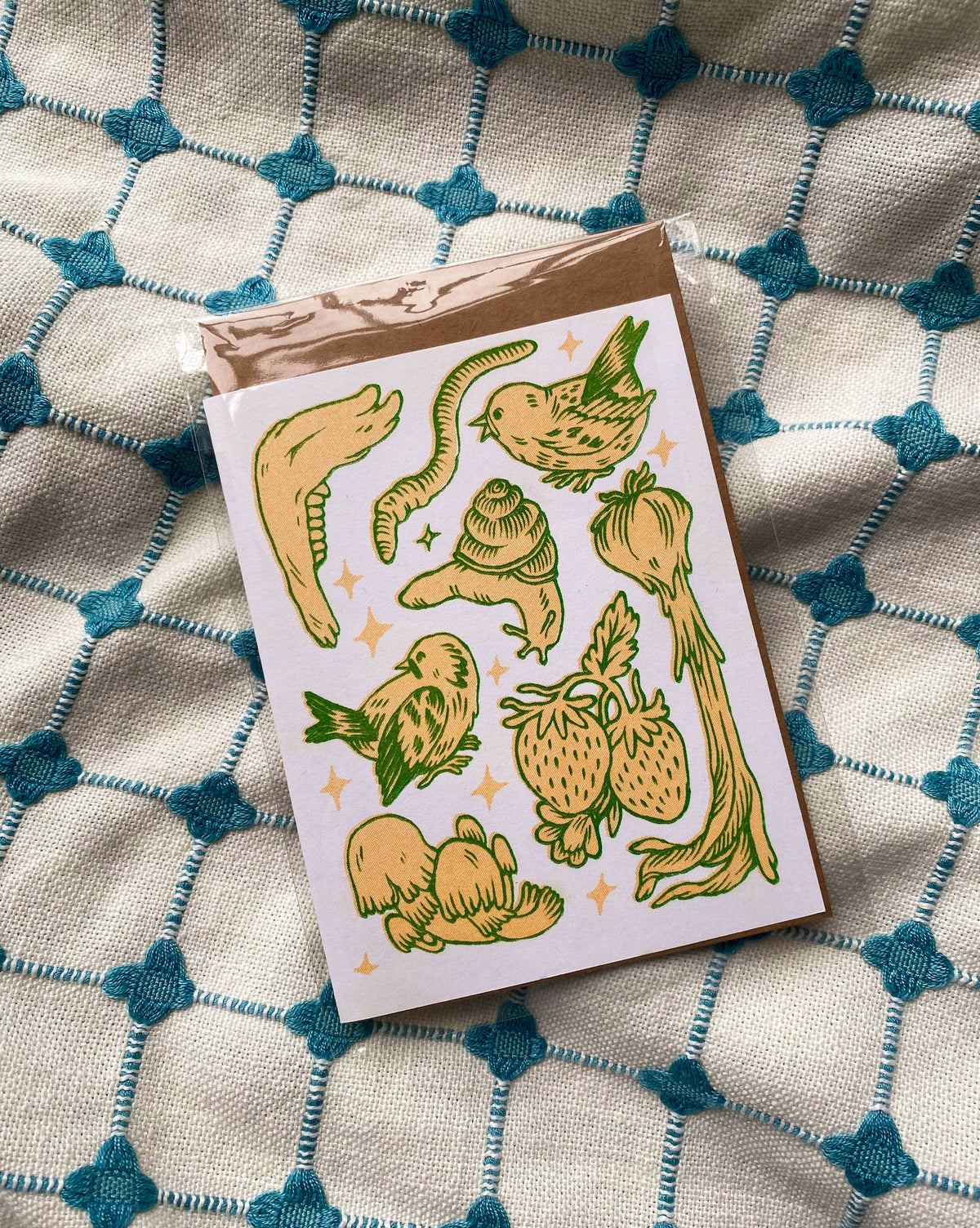Garden Grow Riso-Printed Card | ALTARGOKART